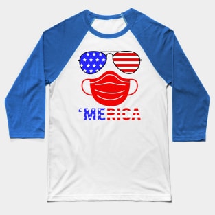 Funny Merica Gift / 4th of july Gift / Independence Day Baseball T-Shirt